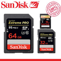 Carte mémoire SanDisk SD 64GB 32GB SDHC/SDXC Class 10 95MB/s