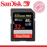 Carte mémoire SanDisk SD 64GB 32GB SDHC/SDXC Class 10 95MB/s